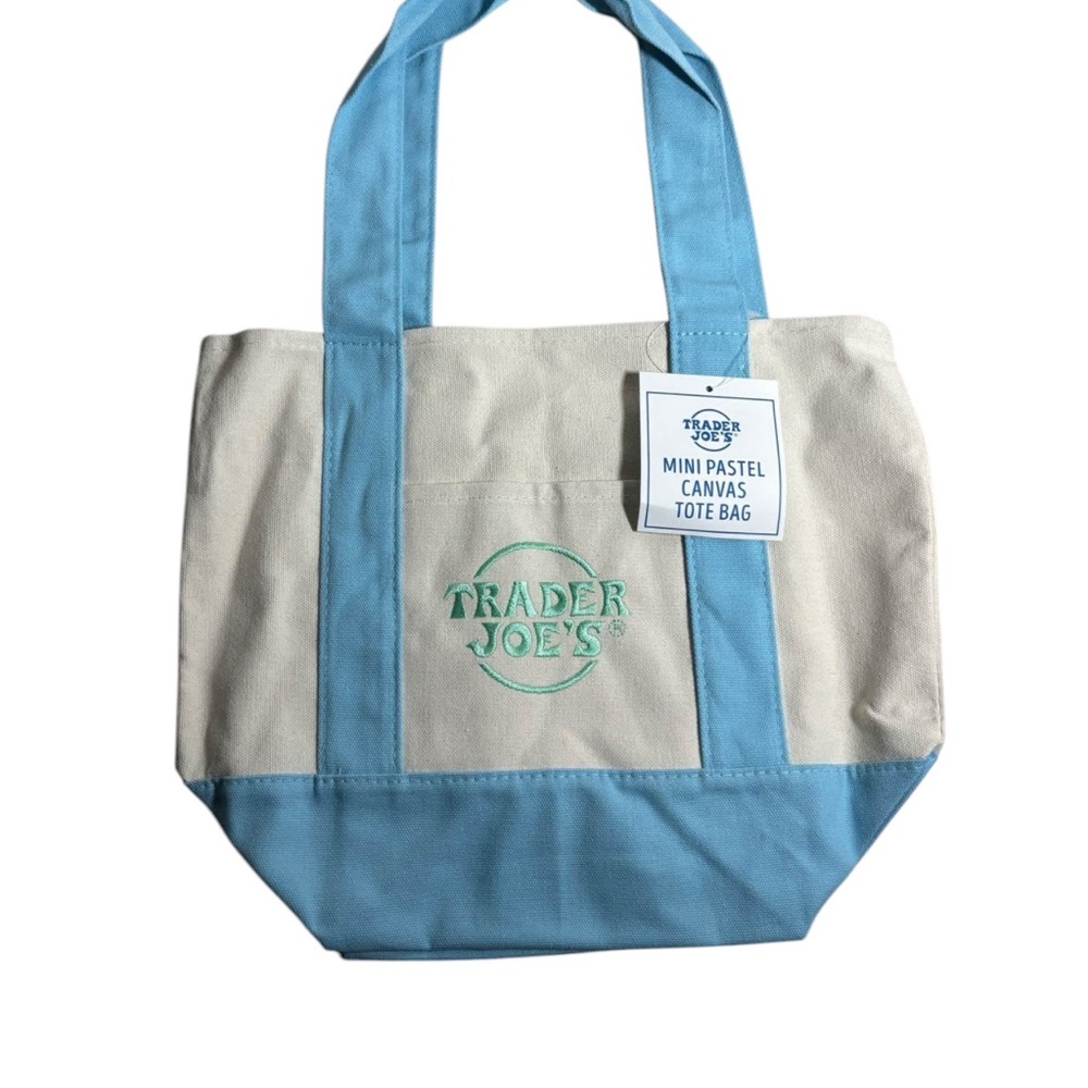 Pastel Canvas Tote Bag Set - Picture 4 of 5